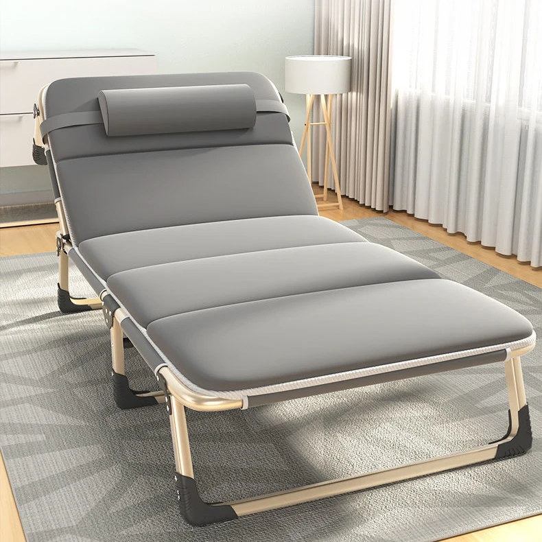 Hot sale Lightweight Outdoor Metal Portable Foldable Folding Bed Heavy Duty Travel Camping Bed