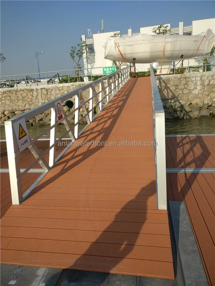 Marine Supplies 2022 Hot Sale Luxury Yacht Boat Marina Aluminum Alloy Floating Dock Design