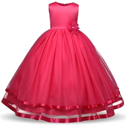 Toddler Girl tutu Dresses Best Selling Boutique Newest Design Fashion Summer Lace tulle Dress pageant party ball gown