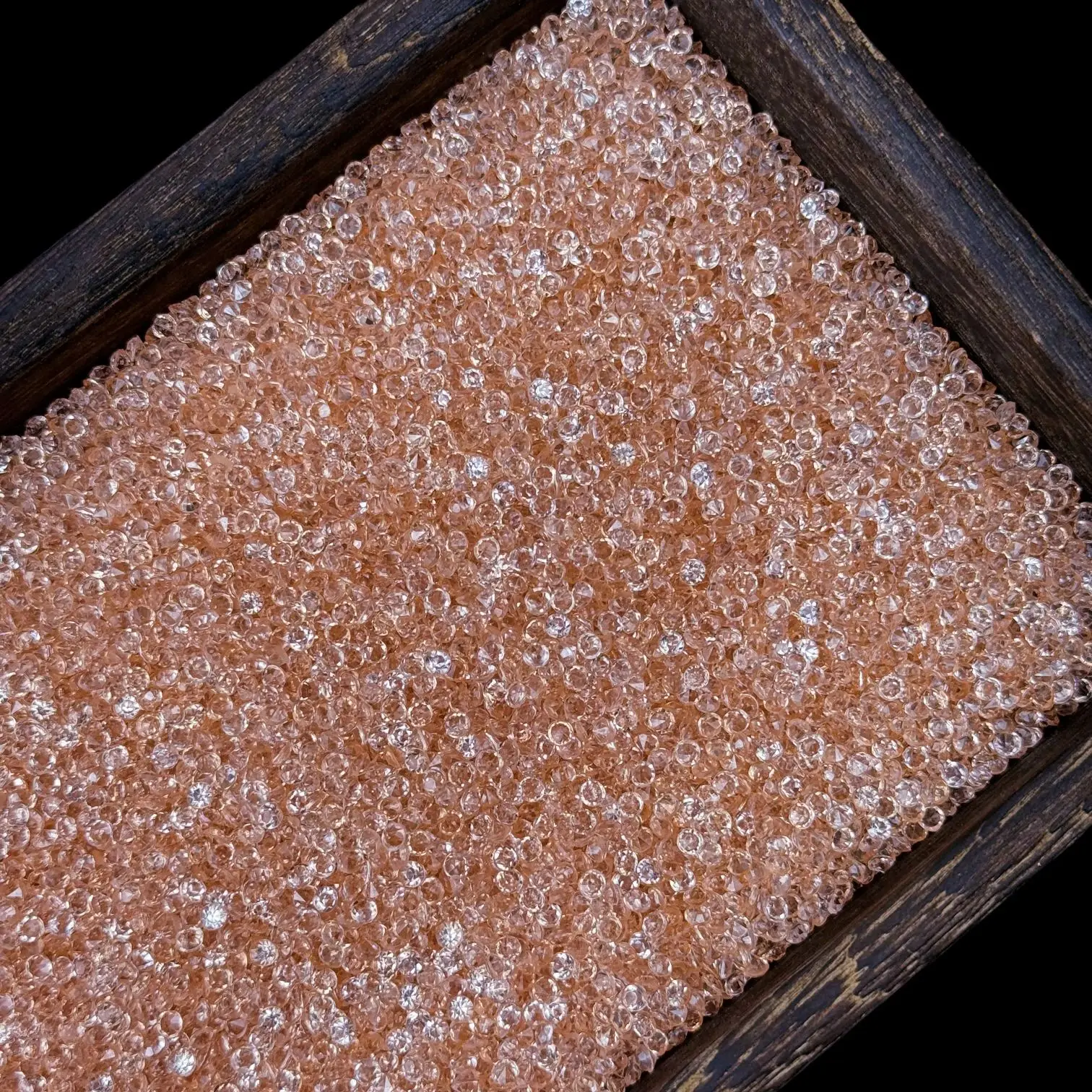 3mm Transparent Acrylic Pointed Wishing Bottle Beads for DIY Crafts for Jewelry Making