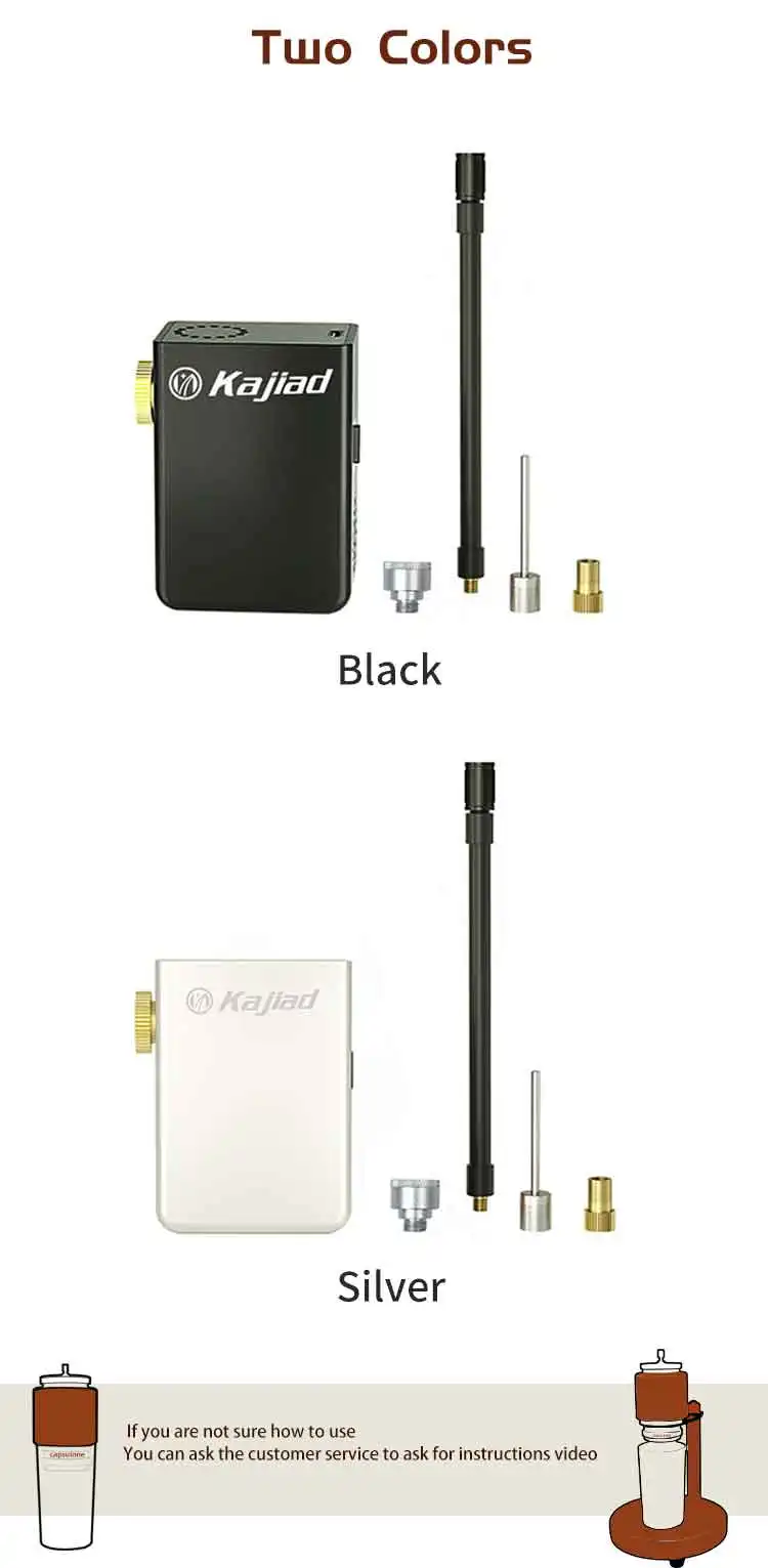 Quick Hot Espresso Machine with Air pump Portable Air compressor for High Pressure Extraction Espresso Maker