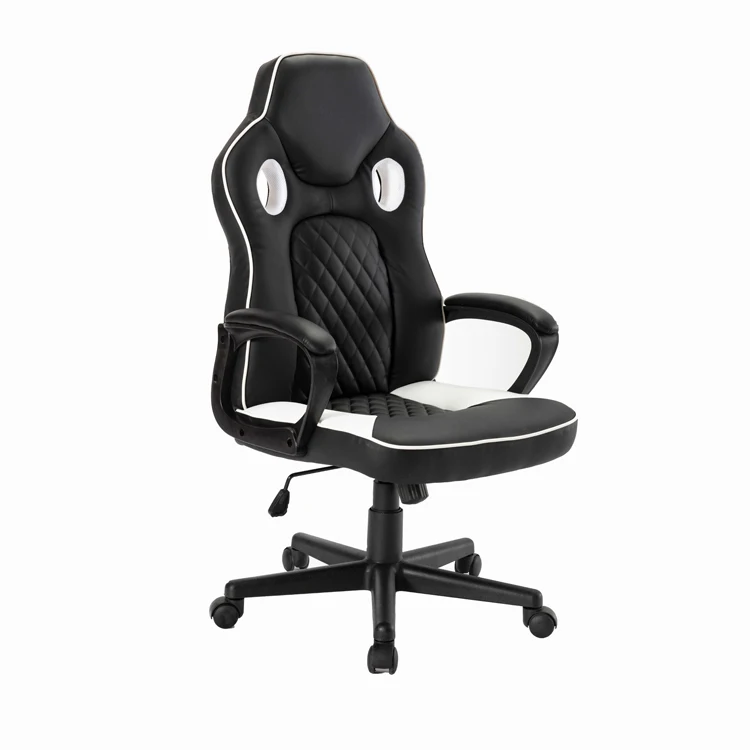 Swivel pc gaming chair leather office chairs gamer comfortable purple gaming chair