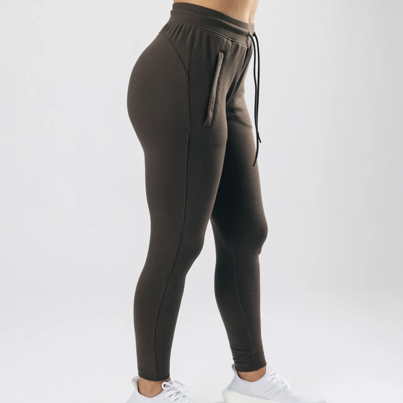 Knitting Spring joggers women fashion pants Tights Custom Print Logo jogging pants women