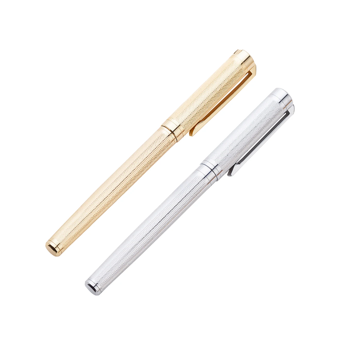 JH Brand Customized Luxury Gold Metal Pen Heavy Rose Gold Copper Roller Pen