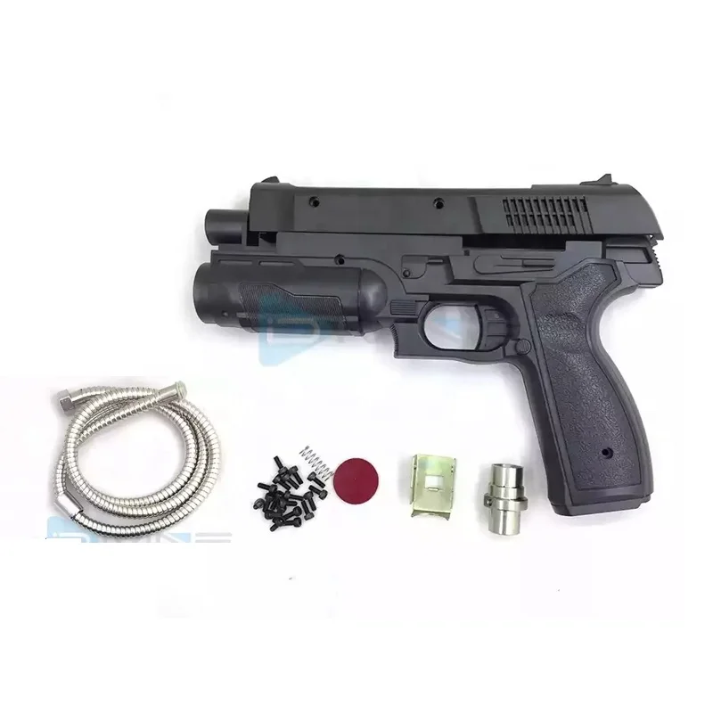 Indoor arcade simulated shooting game gun accessories time crisis 4 cabinet machine