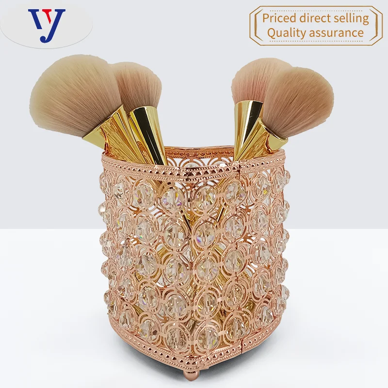 Popular Design Makeup Brush Tooth Holders Make Up Carbon Office Accessories Toilet Pen Stand