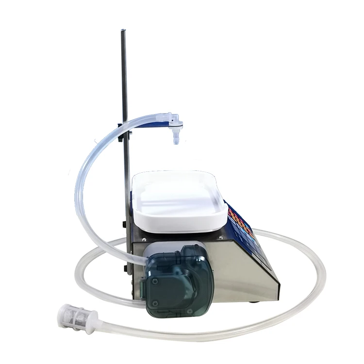 small perfume filling machine peristaltic pump weighing small scale 10ml mini bottle liquid filling machine