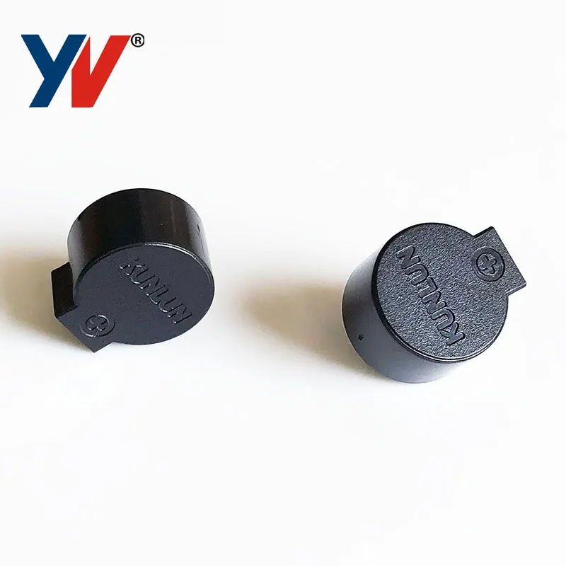 12075 12mm audio 85db panel mounted ac 3V 5V 12V mini alarm passive continous acoustic components magnetic buzzer