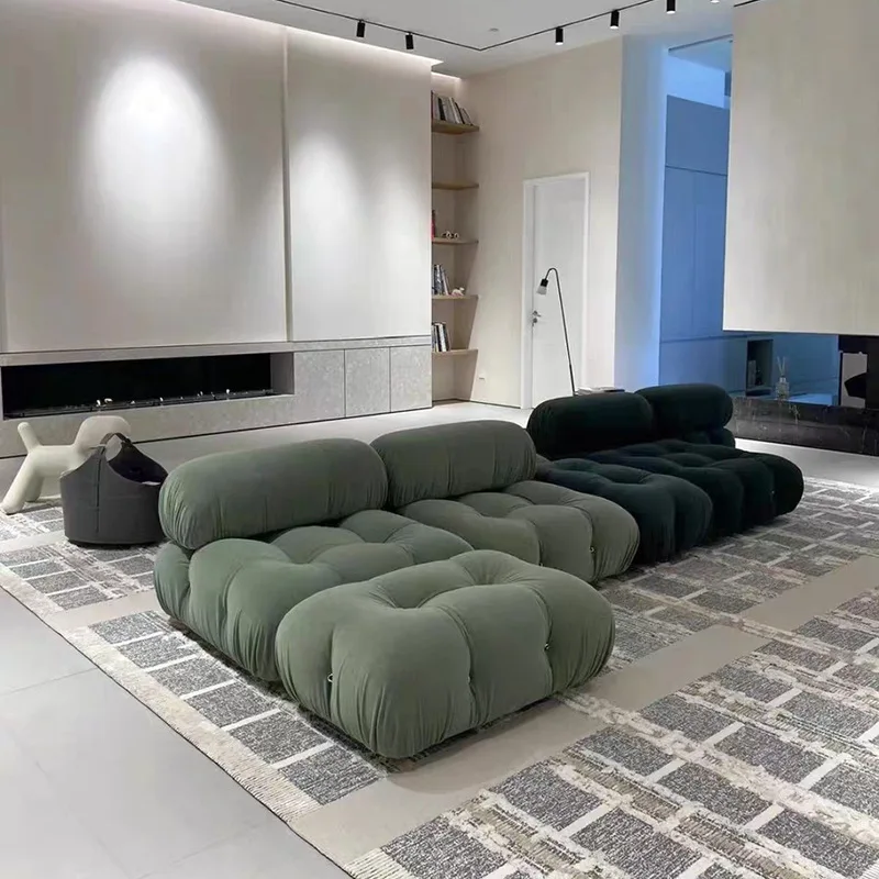 L Shape Sofa Compressed Furniture Sectional Foam Furniture Living Room Foam Modern Sofa Living Room Couch Compressed Sofa