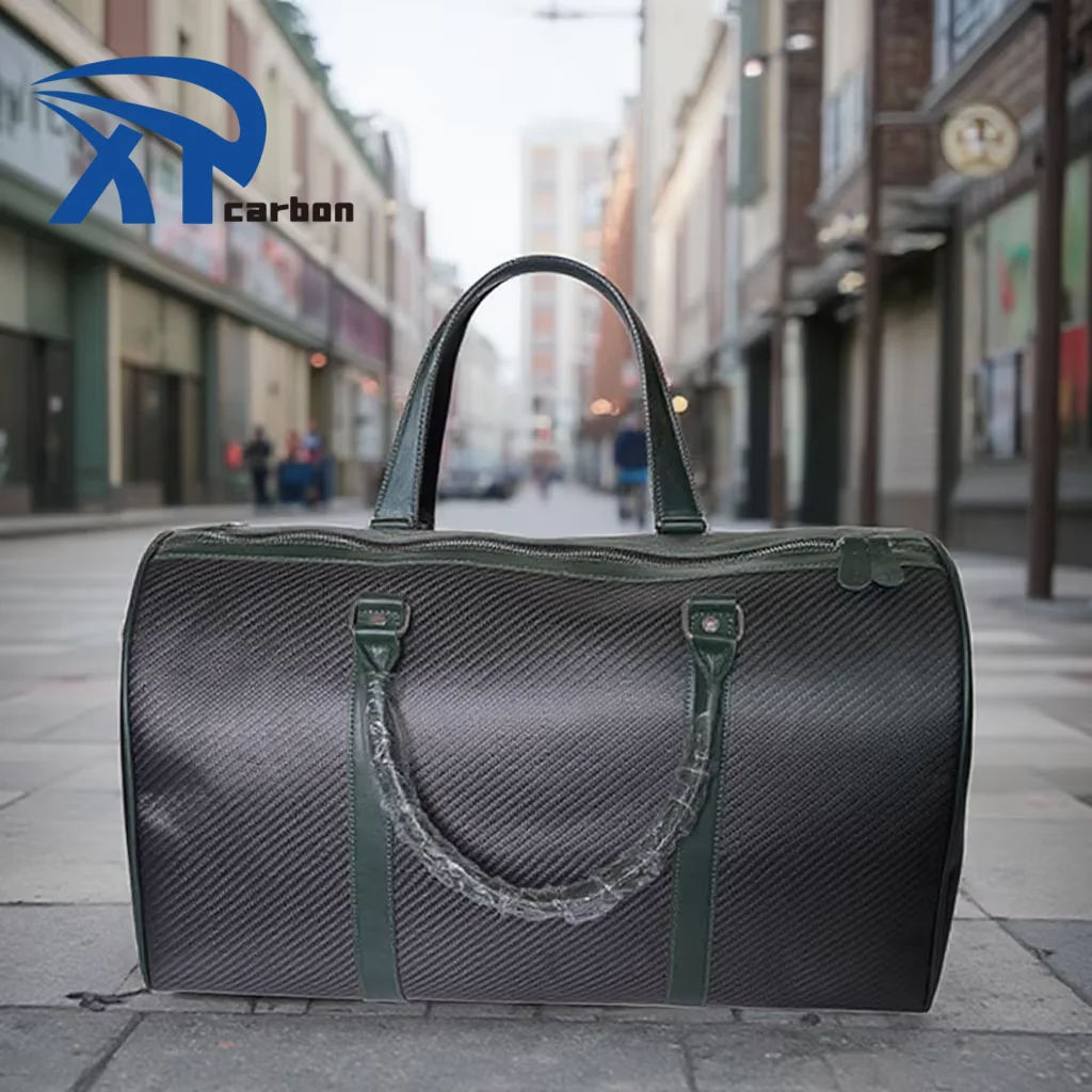 Hot Selling Product Green Unisex Carbon Fiber Travel Bag Durable carbon fiber briefcase