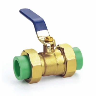 menred recyclable  dual activated ball valve pipe fitting