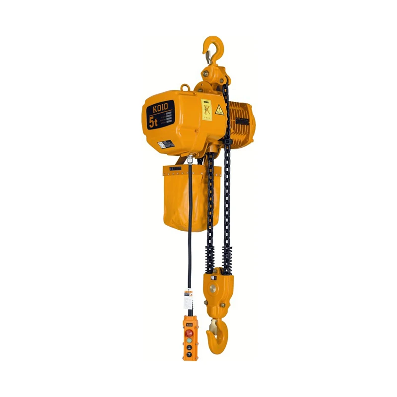 Manufacturer supplied 10ton HHBB model electric chain hoist for lifting