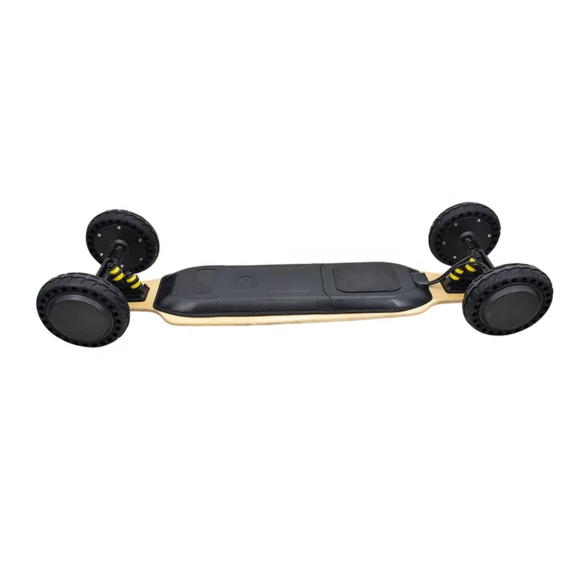 High Quality 1650*2W Dual Hub Motor Electric Skateboard Highway 35km/h Speed Quick Charge Electric Longboard