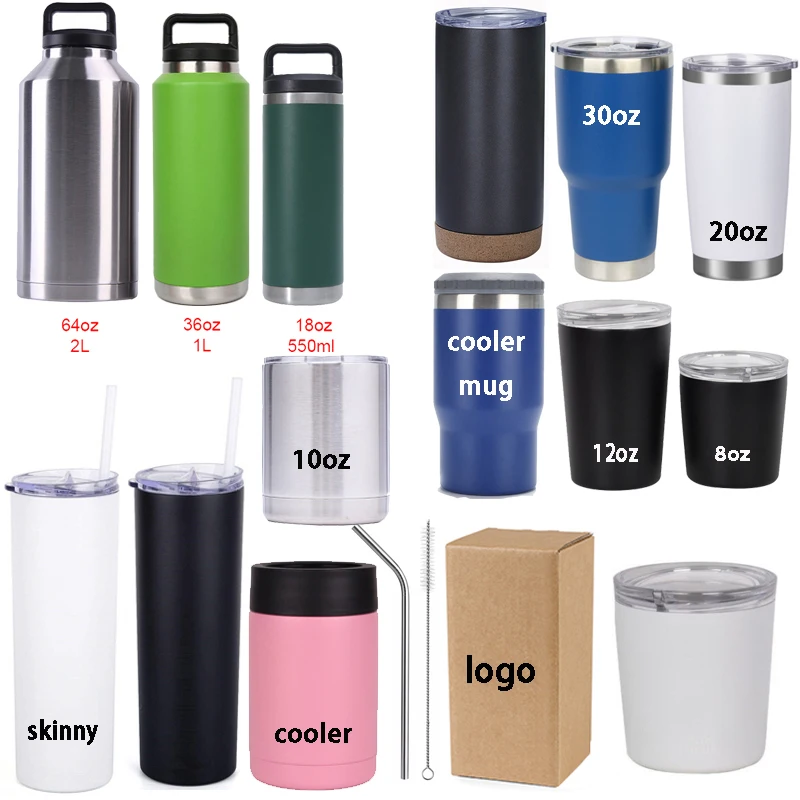 Outdoor Travel Sublimation Glasses Stainless Steel Cup Speaker Water Bottle Tumbler 20 Oz Customize 15oz 16oz keep hot cold mug