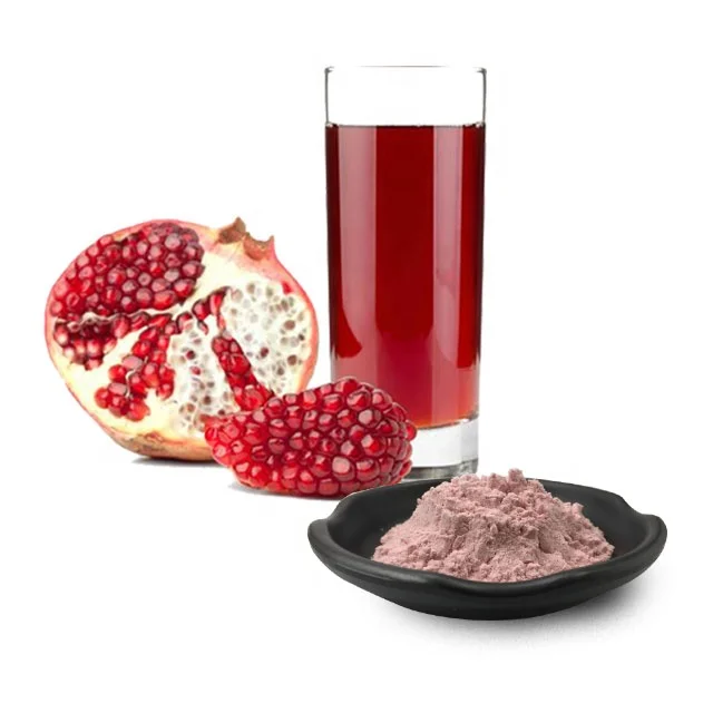 
GMP Factory Provide Pomegranate Extract Juice Powder in stock 