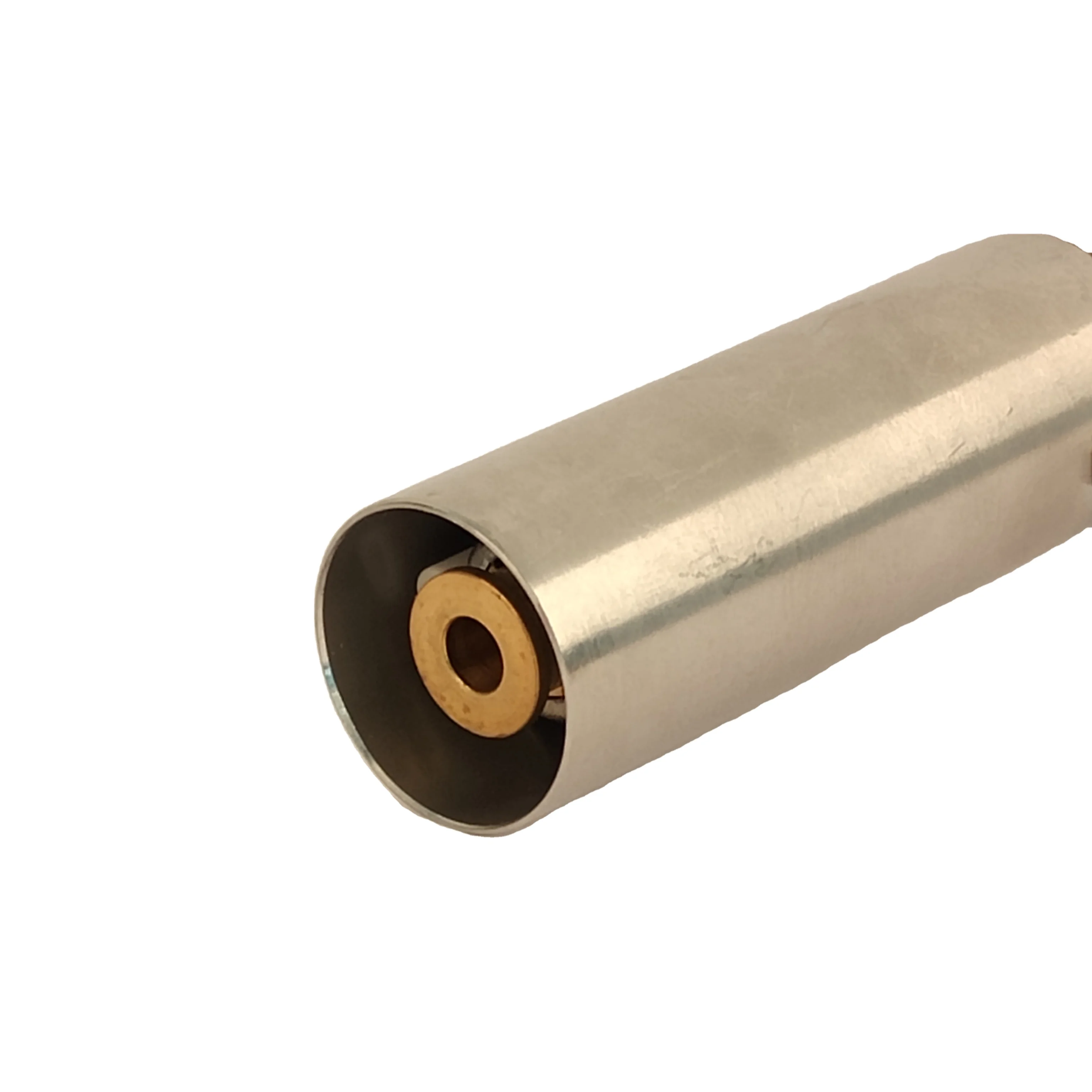 Green color hand-operated blow gun camping gas torch hiking  flame gun