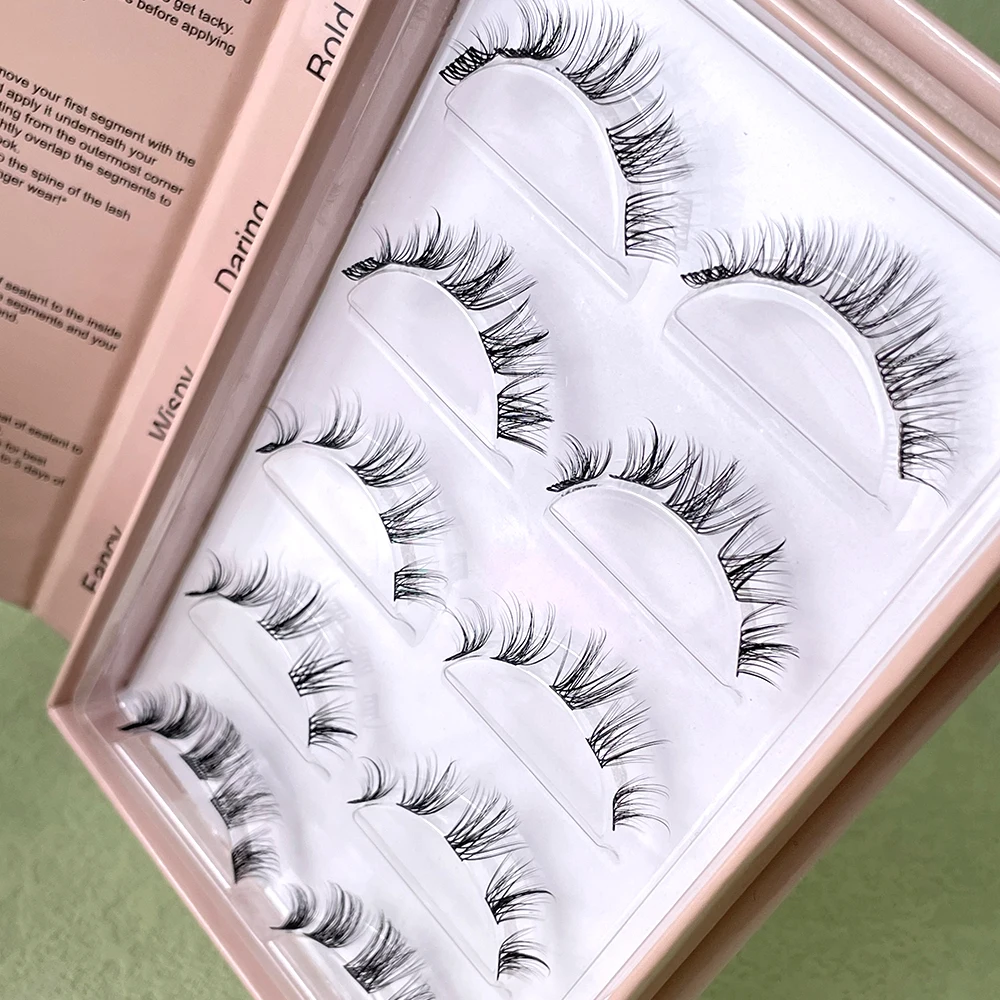 High Quality Diy Lash Cluster Extension Kit Volume Cluster False Eyelashes Kit 120 Lash Cluster Private Label Lashes Supplies