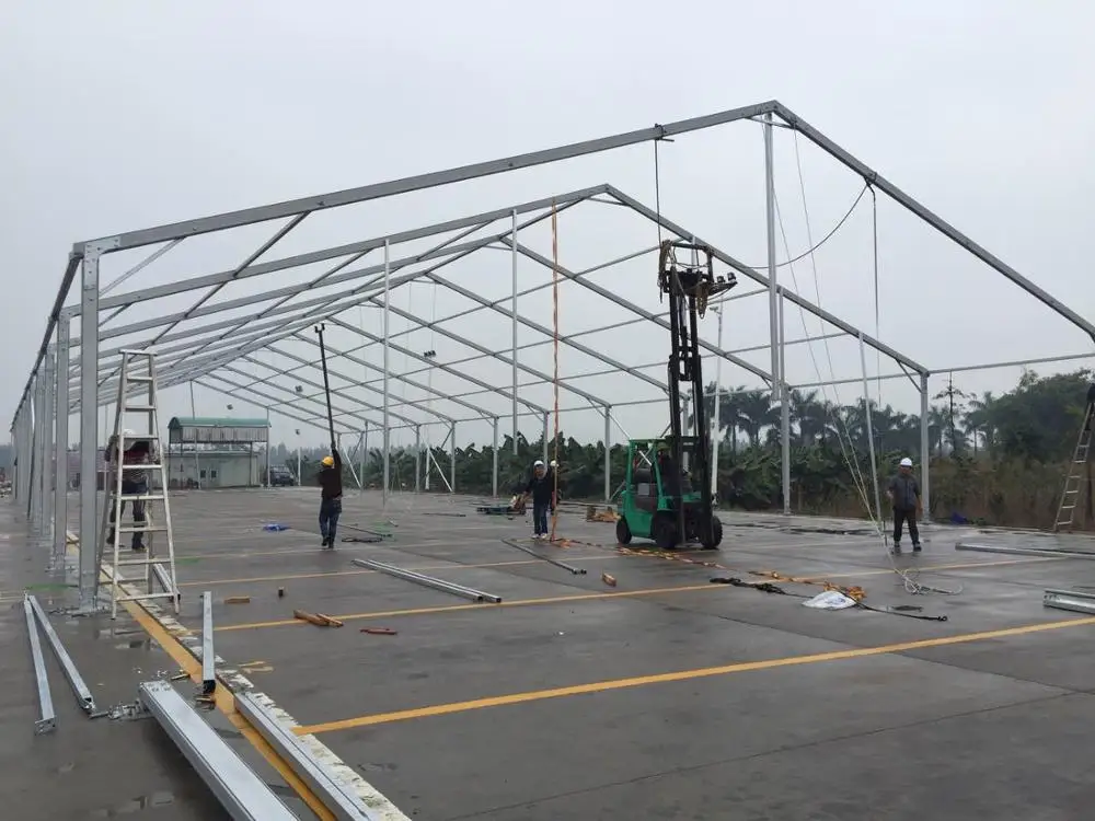 PVC Clear Roof Trade Show Marquee Outdoor Party Tents Fair Resort Party Glamping