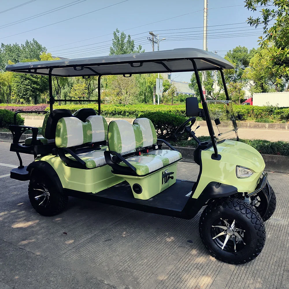 golf carts gas powered 6 seater petrol off road golf cart car