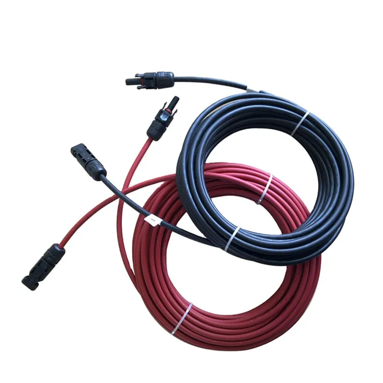 4mm Panel Single Core Solar Power System Cable 1500v Dc Pv1-f 6mm Pv Solar Power Cable 2.5mm 6mm 4mm