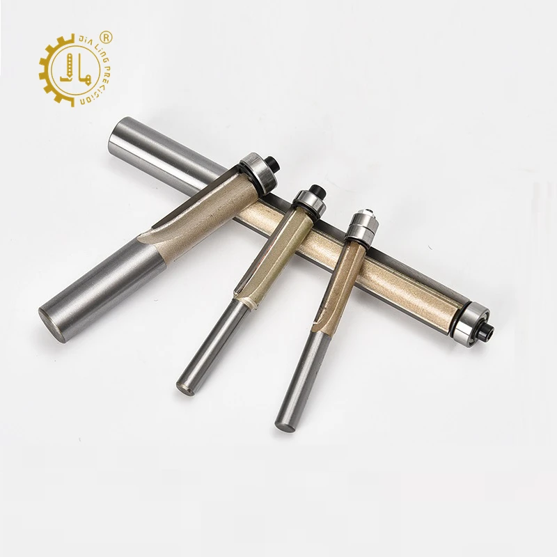 Pattern Flush Trim Router Bit Industrial Quality Tideway 1/4 Shank Flush Trim Router Bit Super Edge Trim Straight Trimming Bit