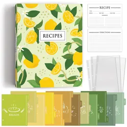 Hot Selling With Customized Recipe Cards Color Any Or Custom Recipe Ring Card Binder Mechanism