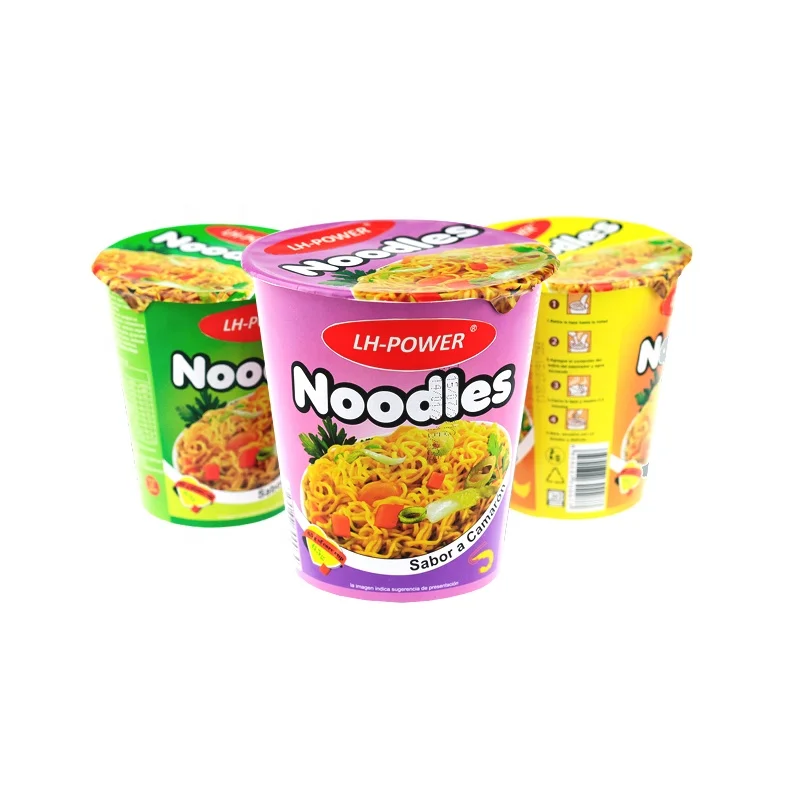 Factory custom service ramen noodles instant spicy cheese oem chicken noodle soup