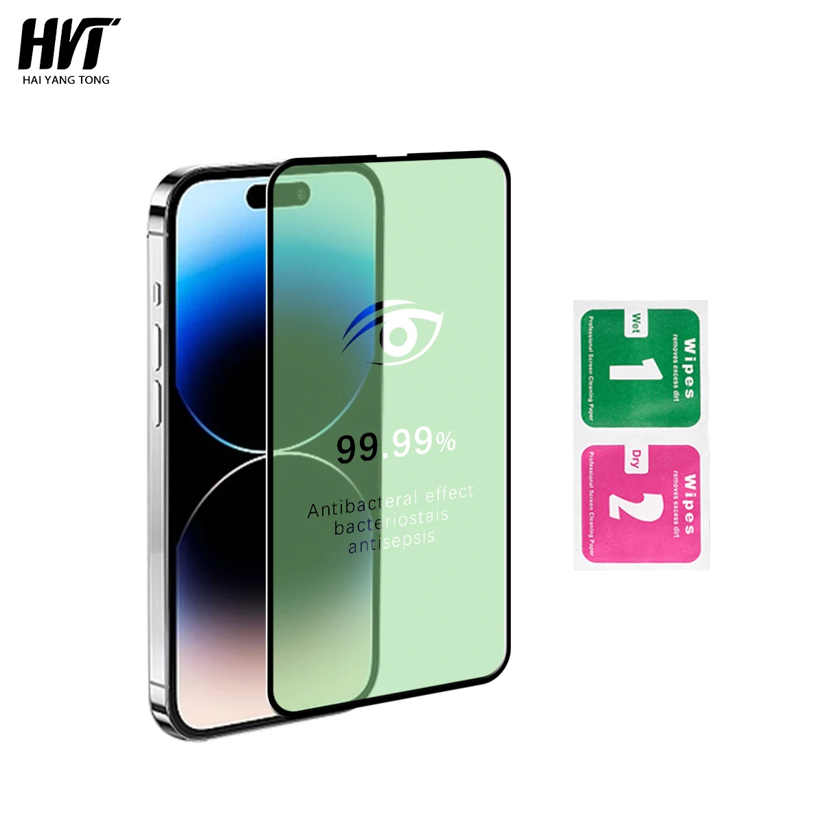 Anti Blue Light Glue Clear 9h Tempered Glass For Iphone X Xs Xr 11 12 13 14 Pro Max Mobile Cell Phone Screen Protector