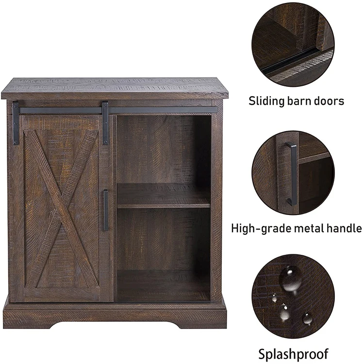 Деревенский деревянный шкаф для хранения, буфет, деревенский шкаф, буфетные шкафы с раздвижными дверями