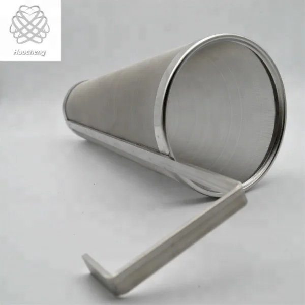 500 микрон из нержавеющей стали хоп паук пивоваренное оборудование зерновая корзина