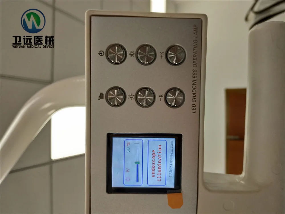 Single Ceiling LED Surgical Examination Light for veterinary surgery