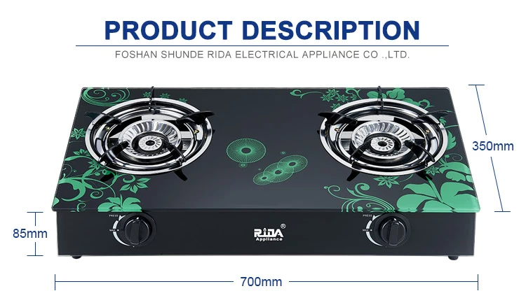 2 клапана чугунная 15 в Зажигалка Коммерческая газовая плита высокого давления