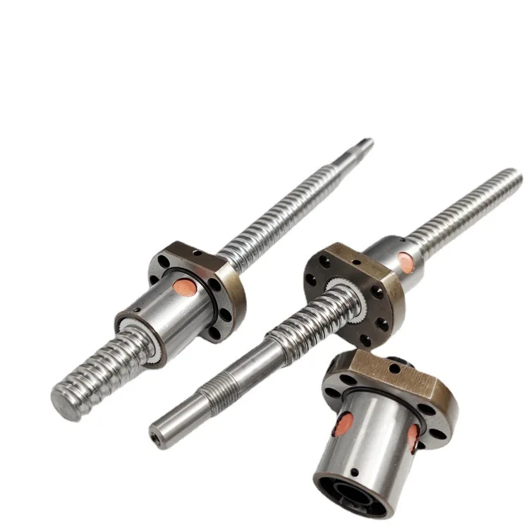C7 grade Roller ball screw end machining single nut ballscrews Precision R25-10T3-FSI-0.05 HIWIN 2510 ball screw