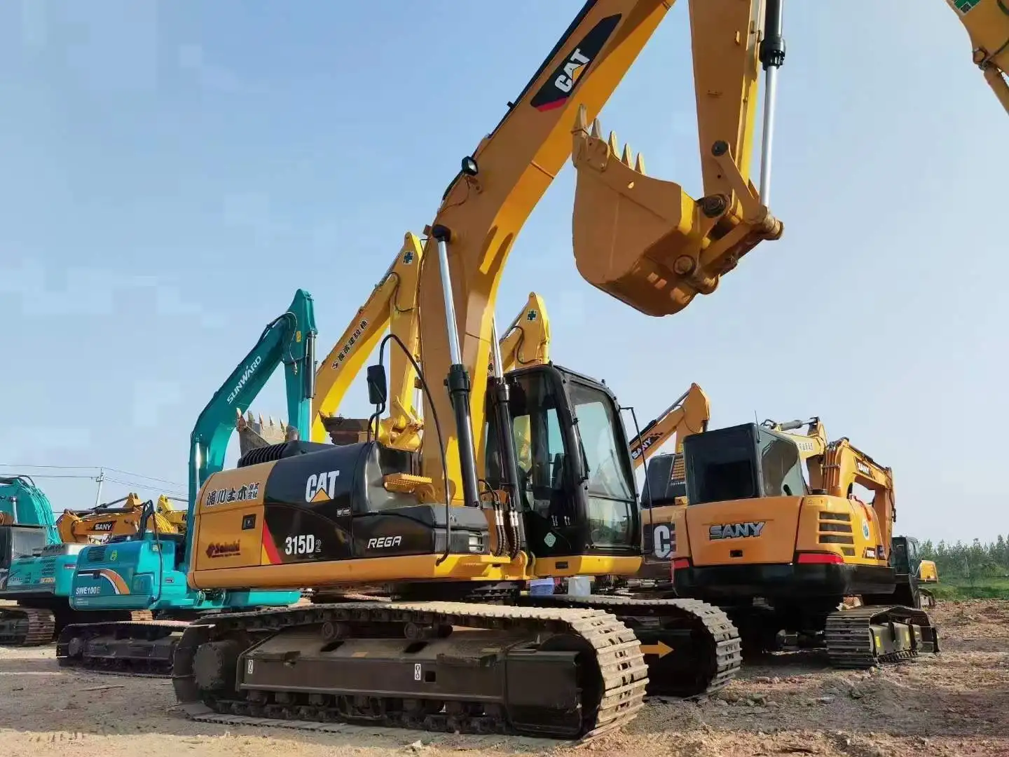 Japan Origin  CAT315D  318D 312D Brand 15TON In Good Condition Original Product Cheap Price Mini Loader In Stock