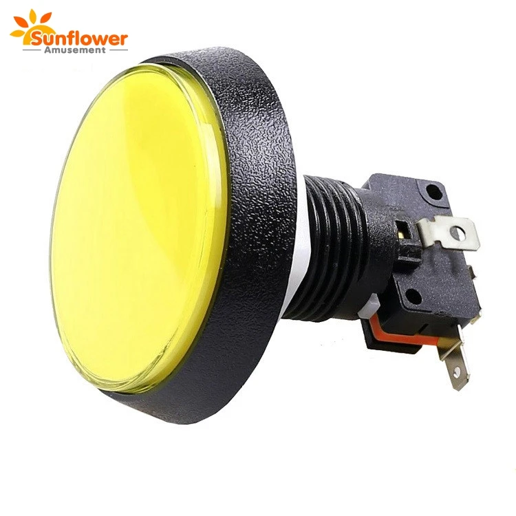 Factory direct wholesale switch LED arcade illuminated push button