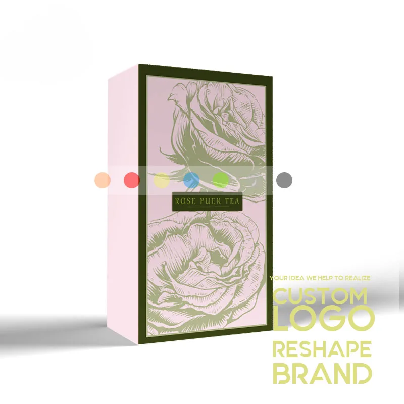 Female Healthcare Product Heral Rose Puer Tea Clearing away Heat and Detoxification Tea Bags