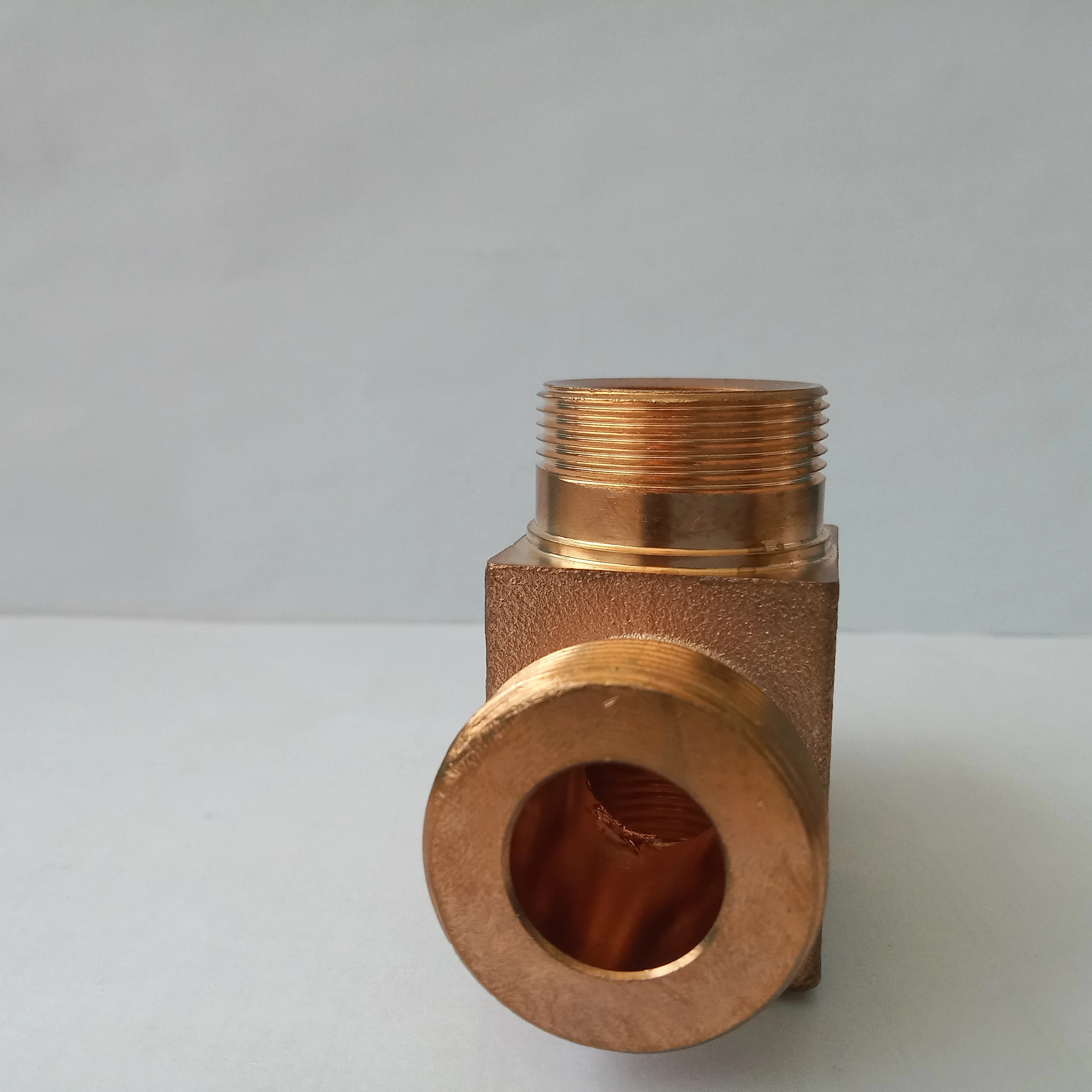 Bronze Brass lost wax die cast CNC machined pump valve