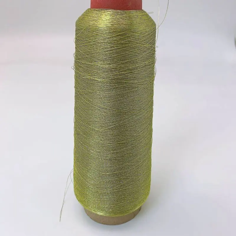Echofriendly 5000M Metallic Sewing Thread 120D 2 Gold Embroidery Thread for Machine Use