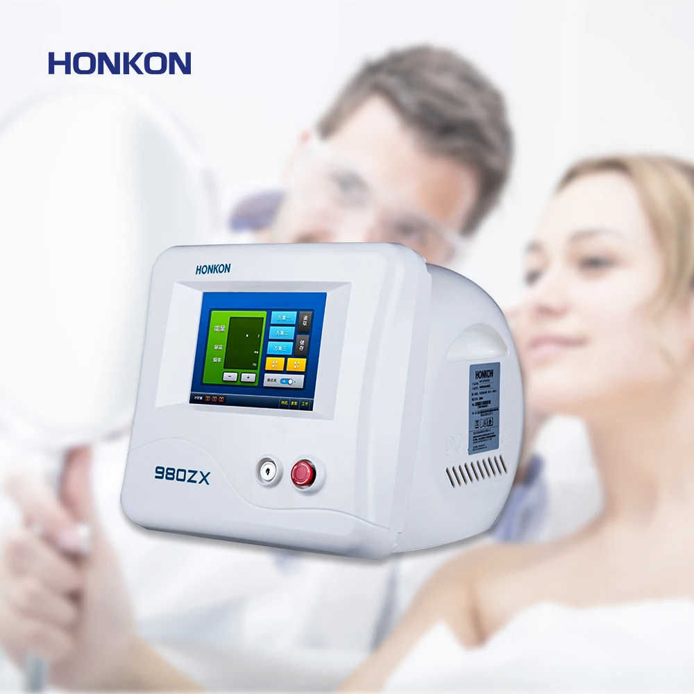 Newest 980nm Spider Vein Removal Machine and Laser Varicose Vein Removal Treatment