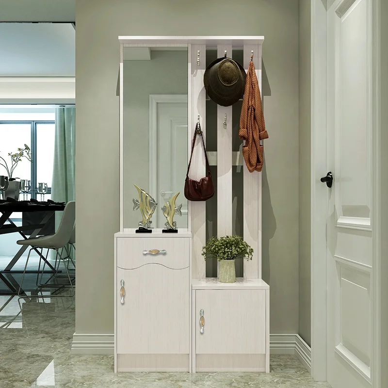 
Chinese manufacturer living room solid wood tall shoe cabinet 