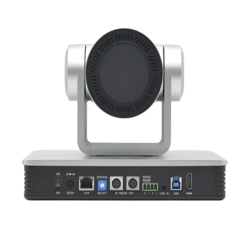 IP-камера с оптическим зумом 60fps 12x объектив автофокусом высококачественный КМОП-датчик 4K NDI PTZ для видеоконференций и