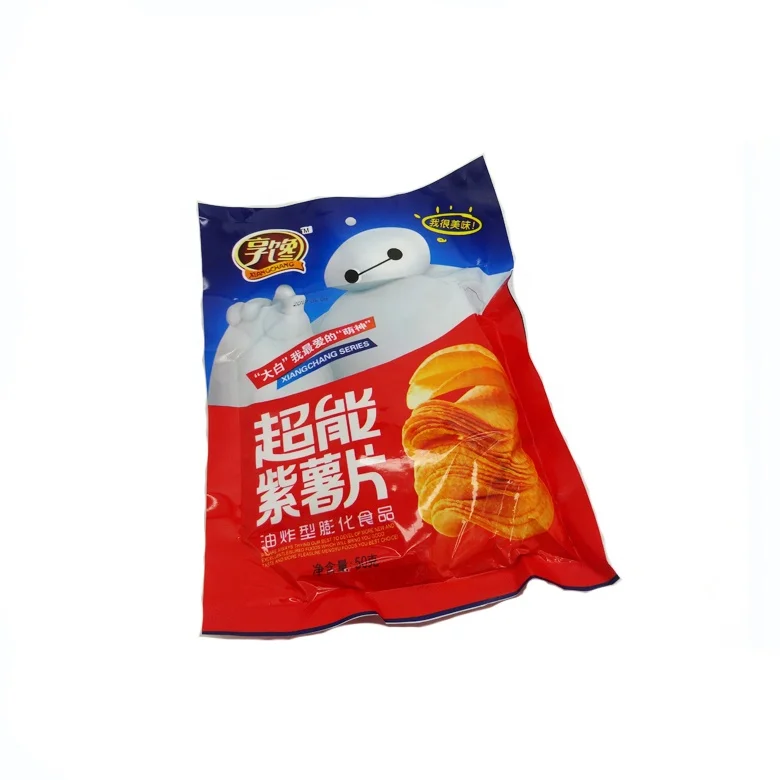 Super hot potato chip plastic bag potato chip bag