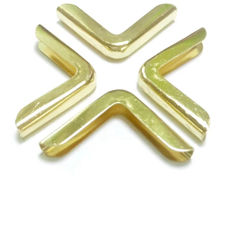 Antique decorative sheet protectors metal corners for wooden jewelry wine gift box furniture book cabinet