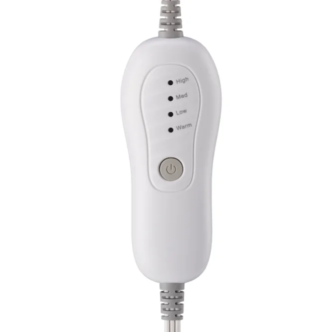 17x33 Large Size Personal Care Electric Blanket with 4 Heating Level Control Weighted Heating Pad Body Warmer