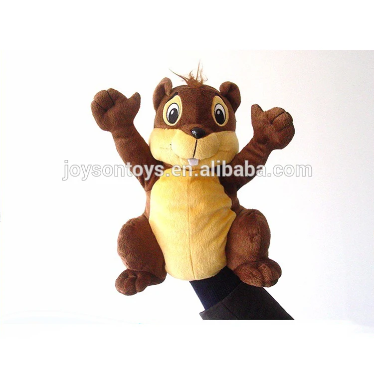 Eco Friendly Squirrel Hand Puppet For Adult