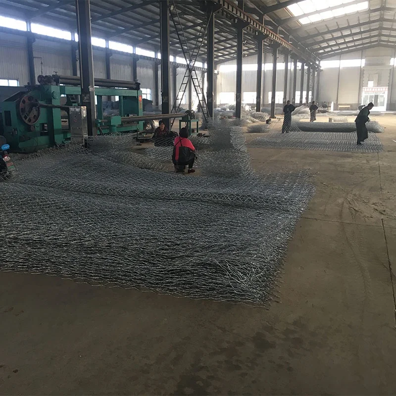 80x100mm 2x1x1 pvc galfan 260gsm galvanized wire mesh gabion baskets box