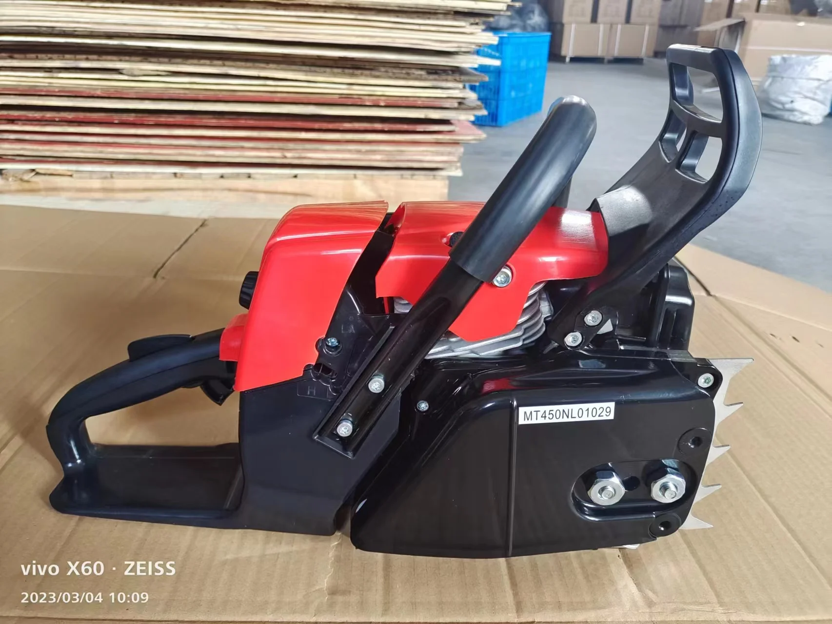 CE Approved Bison 72.2cc 72cc 2 Stroke Ms381 380 382 German Oregon Chain Gasoline Chainsaw Motosierra Petrol Chainsaw