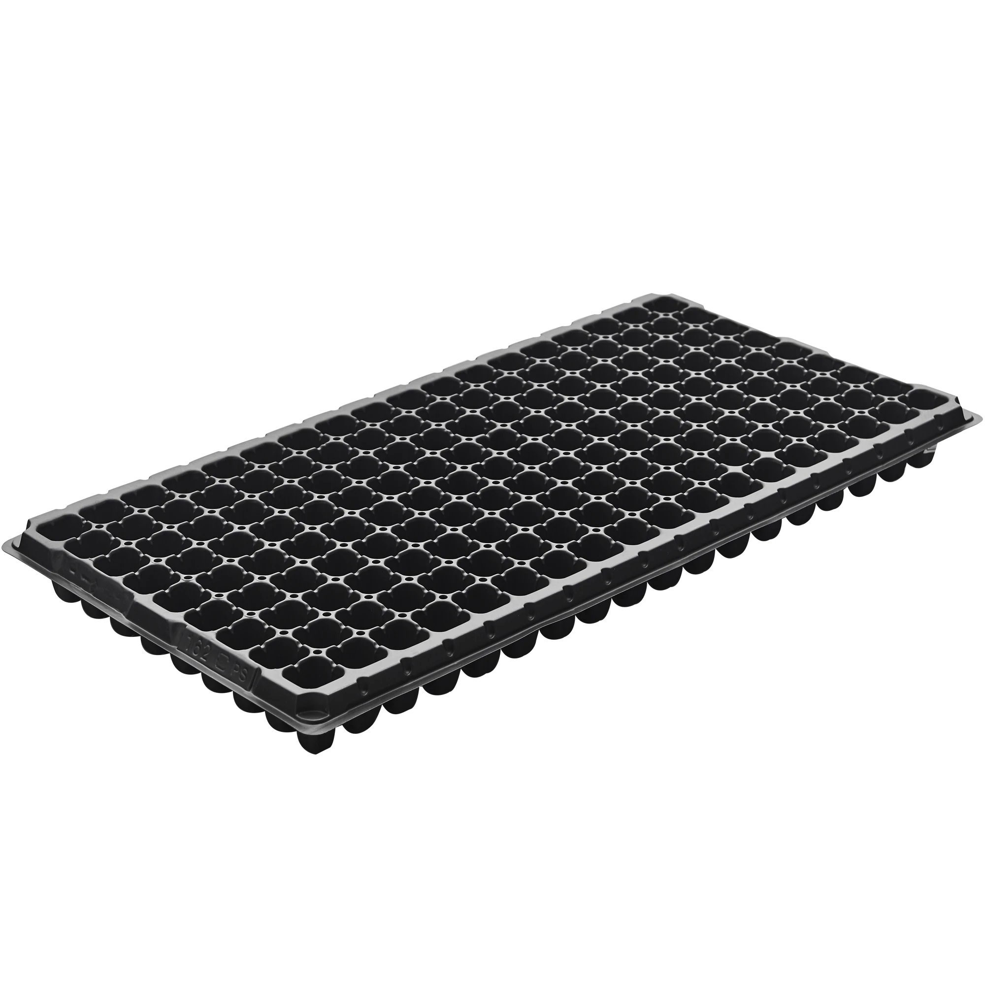 162 cells polyethylene plastic seeding trays plant growing tray