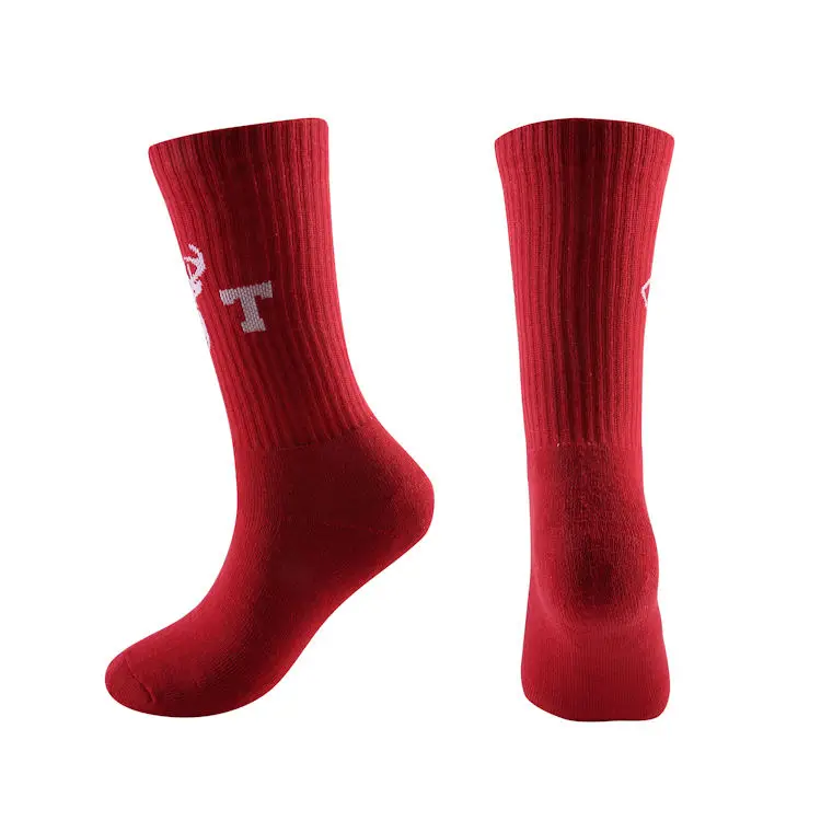 Custom wholesale basketball team lucky number sports star youth basketball socks elite cushioned basketball athletes socks