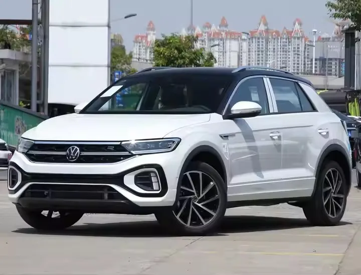 Лучшая цена 2024 Volk Volkswagen T-ROC Starlight б/у компактный внедорожник распродажа Новый автоматический DSG 300tsi 2WD бензиновый/Электрический левый